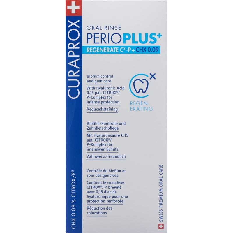 CURAPROX Perio Plus Regenerate CHX 0.09 % 200 ml