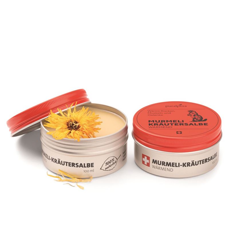 PURALPINA Murmeli-Kräutersalbe wärmend 100 ml