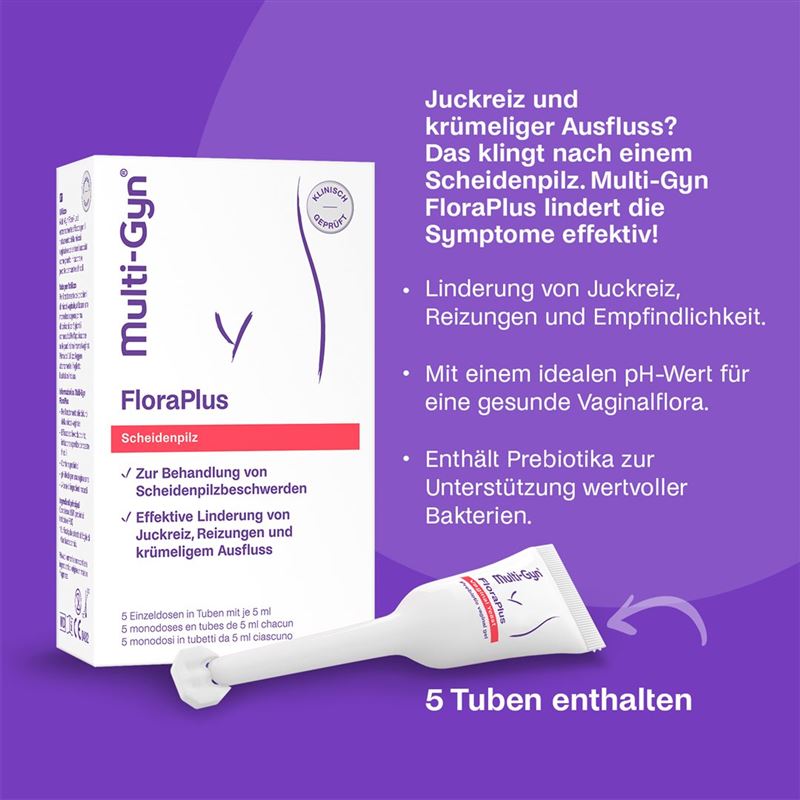MULTI GYN FloraPlus Gel Monodos 5 Stk
