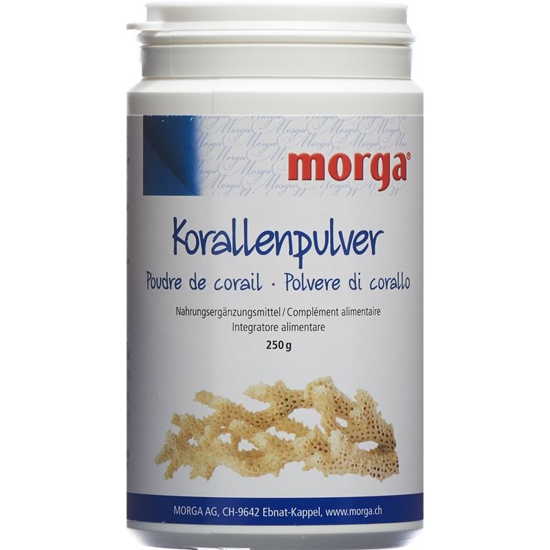 MORGA Korallenpulver Ds 250 g