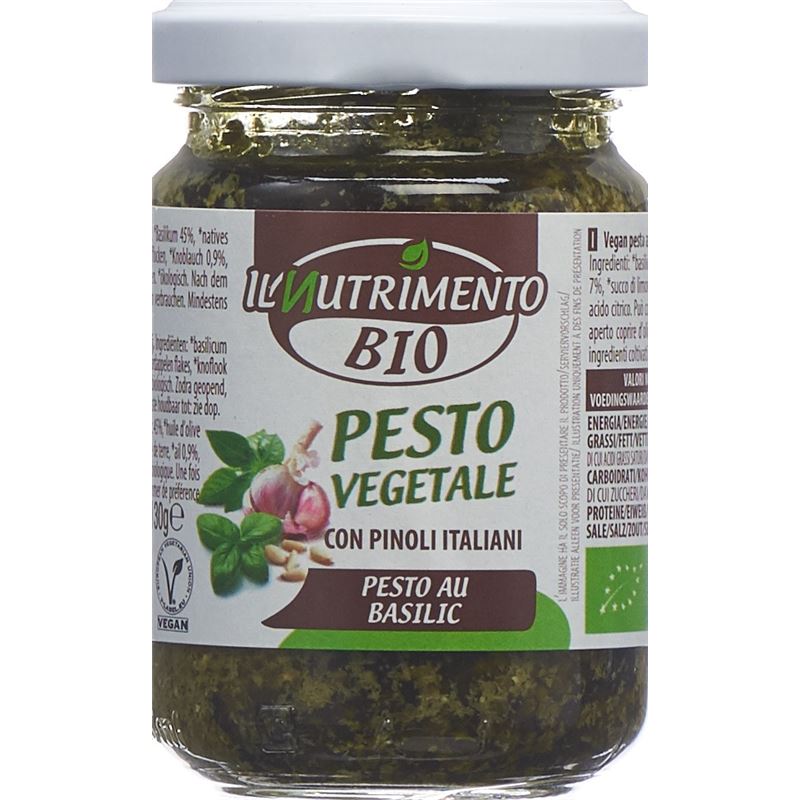 IL NUTRIMENTO Pesto Genovese Bio Glas 170 g