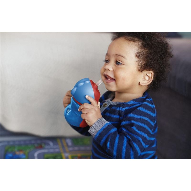 AVENT PHILIPS Strohhalm-Becher 200ml Boy blau