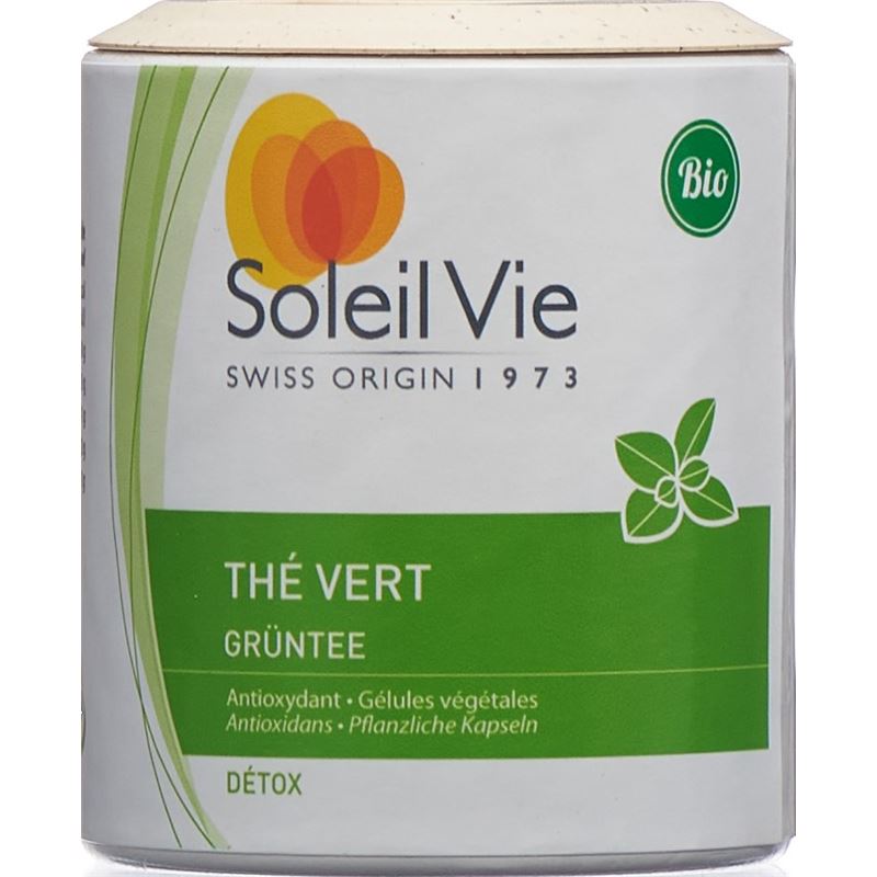 SOLEIL VIE Grüntee Kaps 470 mg Bio 100 Stk