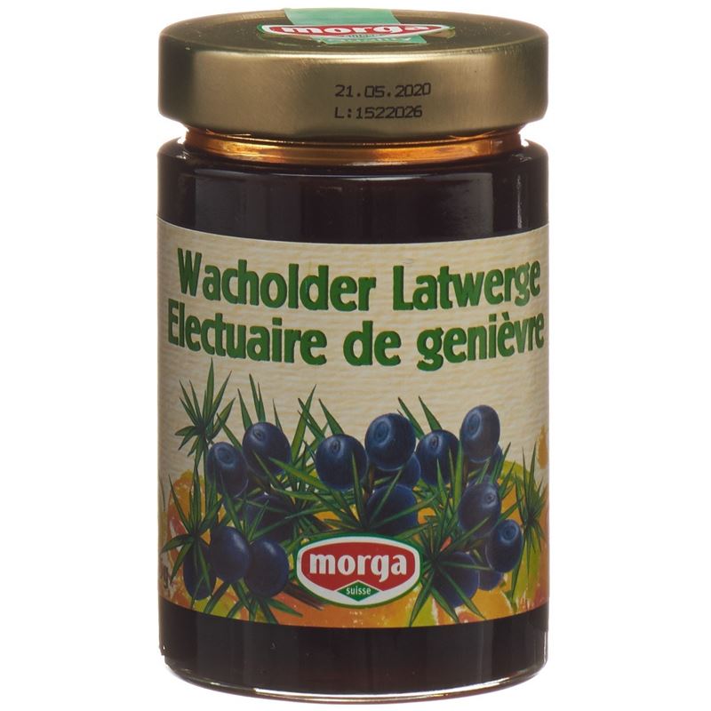 MORGA Konfitüre Wacholder Latwerge 375 g