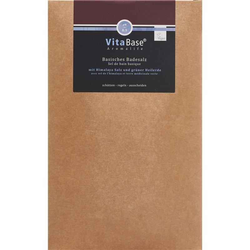 VITABASE Basisches Badesalz Btl 1000 g