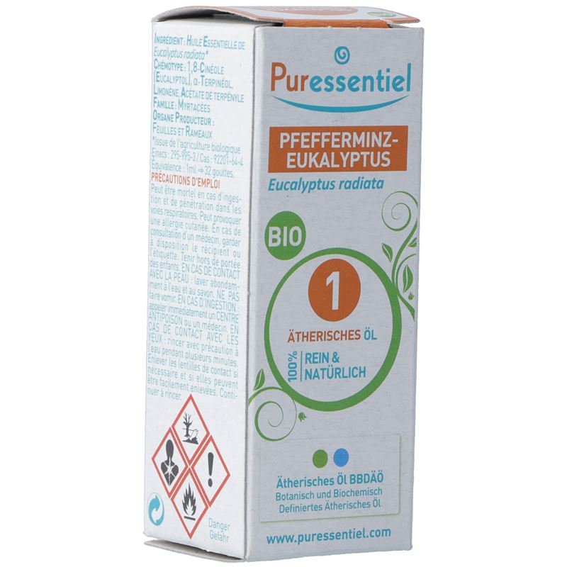 PURESSENTIEL Pfefferminz-Eukalyptus Bio Fl 10 ml