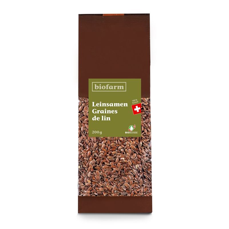 BIOFARM Leinsamen Knospe CH Btl 200 g