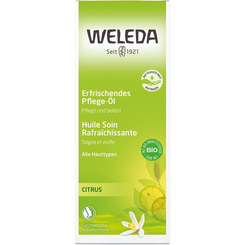 WELEDA CITRUS Erfrischendes Pflege-Öl 100 ml