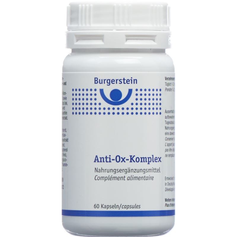 BURGERSTEIN Anti-Ox-Komplex Kaps Ds 60 Stk