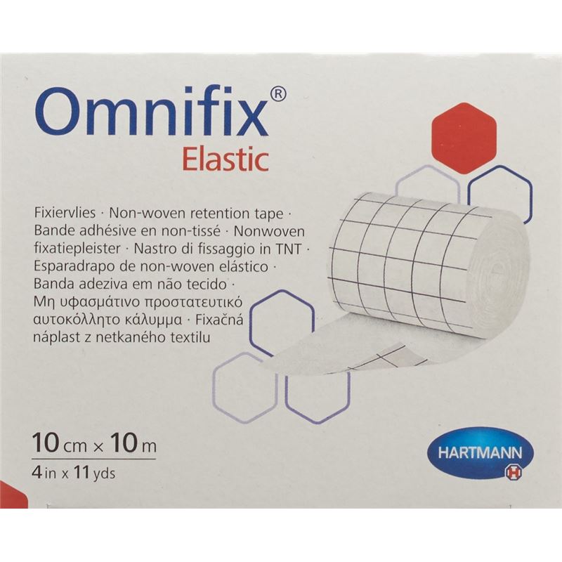 OMNIFIX Fixationsvlies 10cmx10m elast weiss