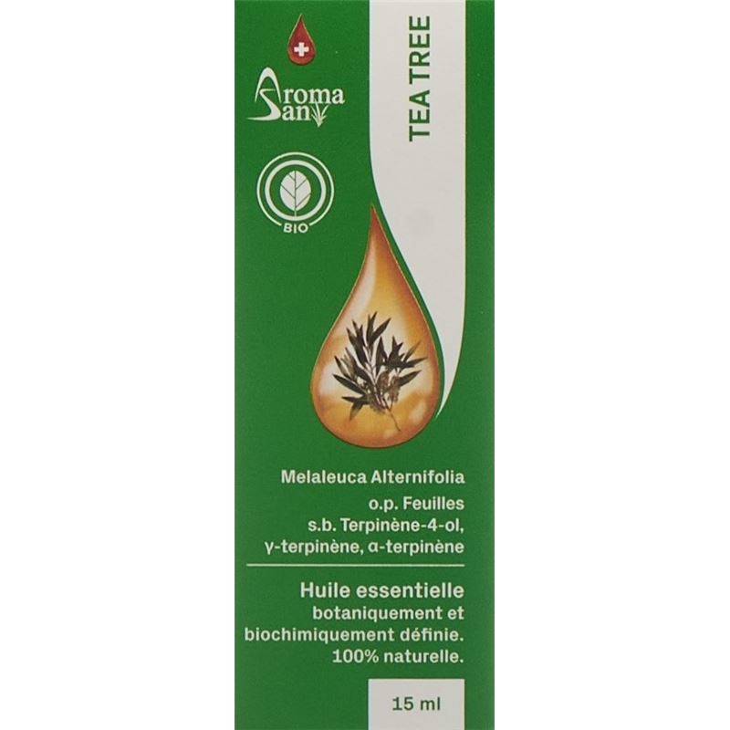AROMASAN Tea Tree Äth/Öl in Schachtel Bio 15 ml