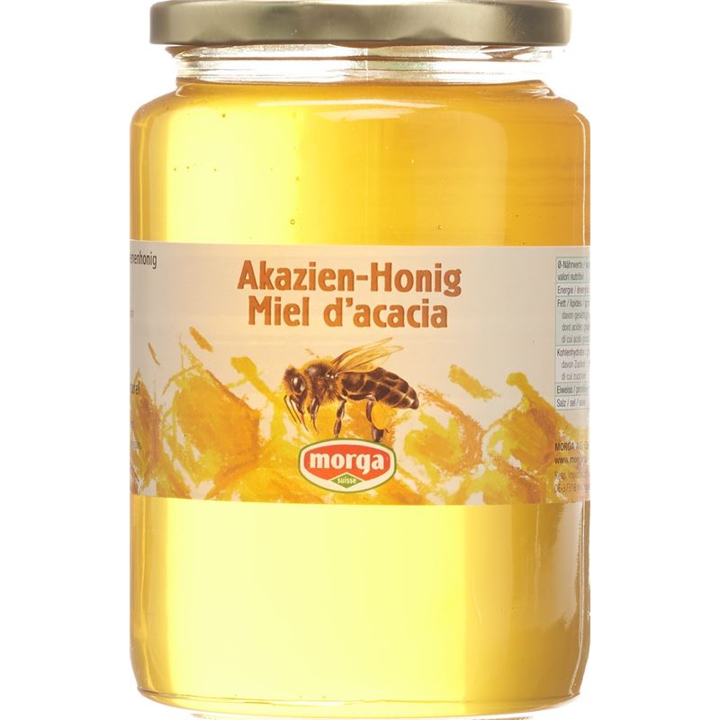 MORGA Akazien Honig Ausland Glas 1 kg