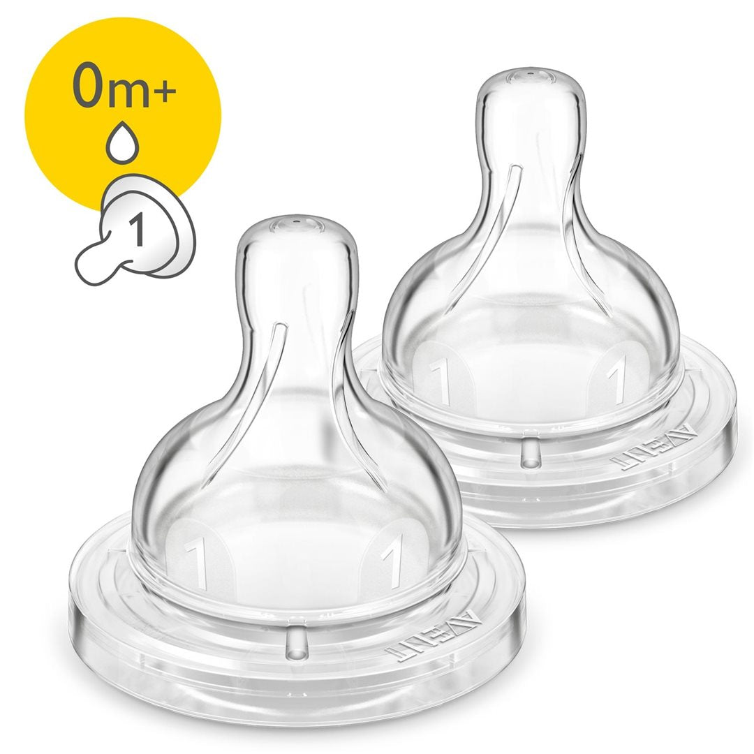 AVENT PHILIPS Klassik-Sauger 1 Loch 2 Stk