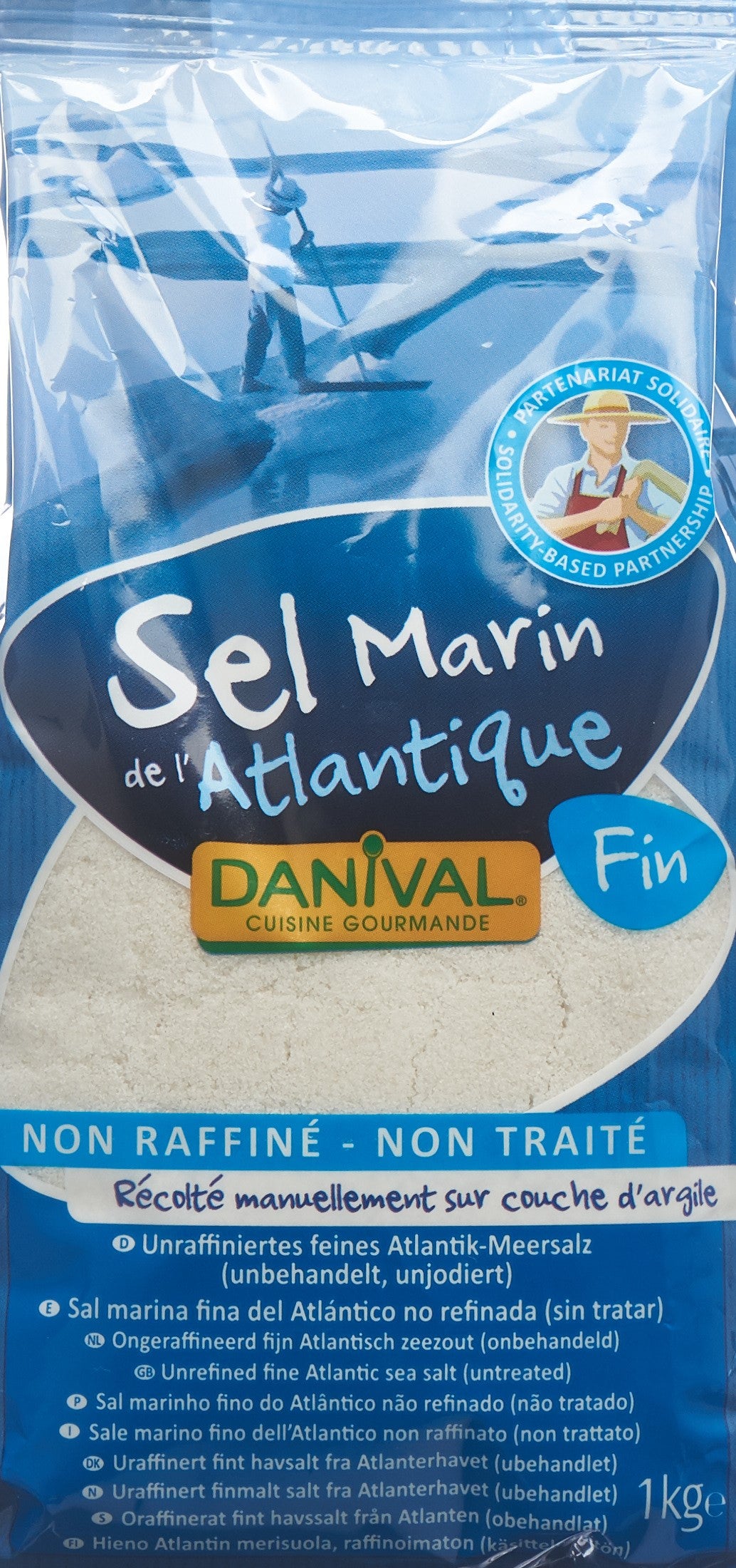 DANIVAL Salz fein aus dem Atlantik 1 kg