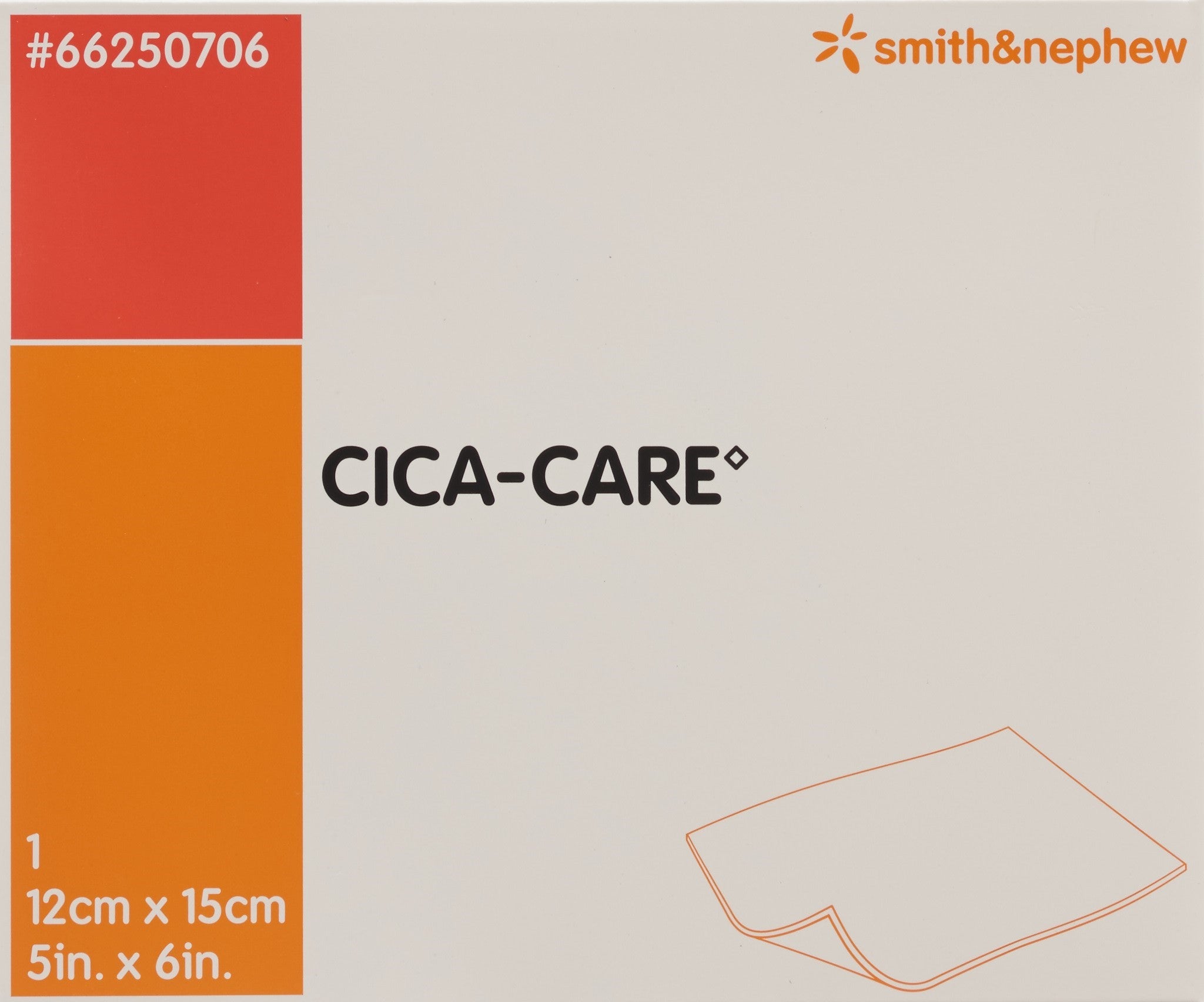 CICA-CARE Silikongel Verband 12x15cm Btl