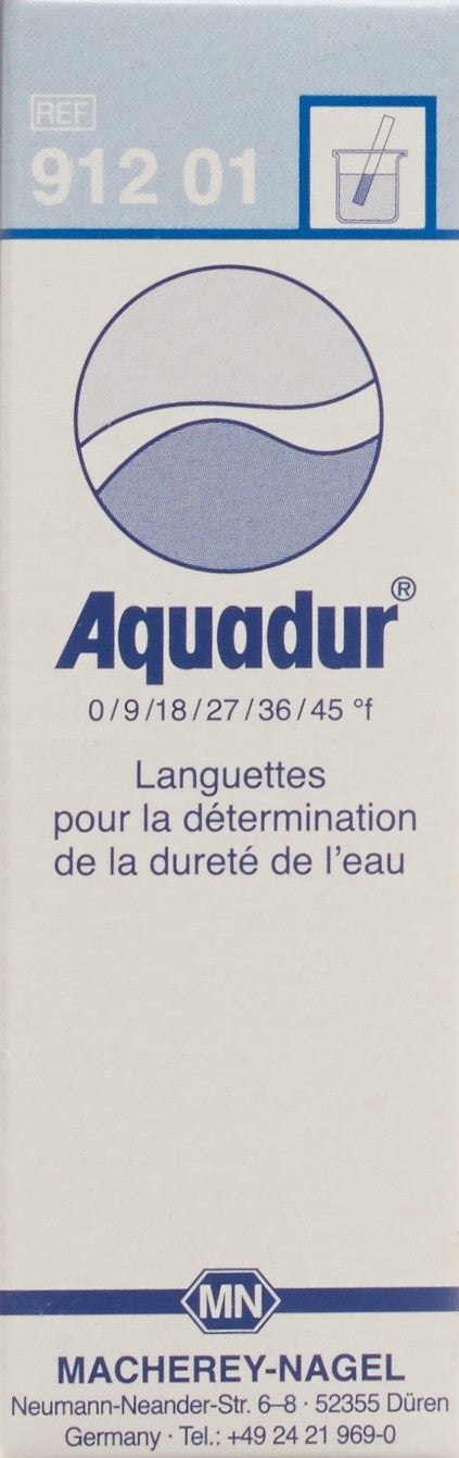 AQUADUR Wasserhärte Teststäbchen 0°d-25°d 100 Stk