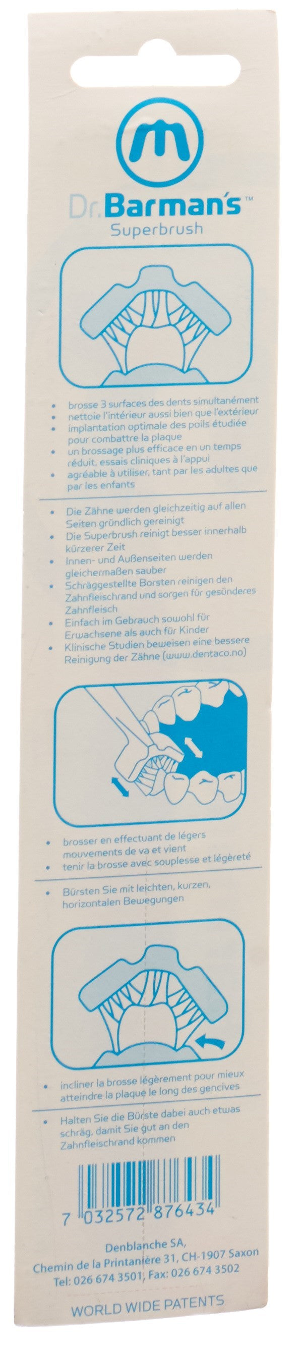 SUPERBRUSH Zahnbürste Kinder -6 Jahre