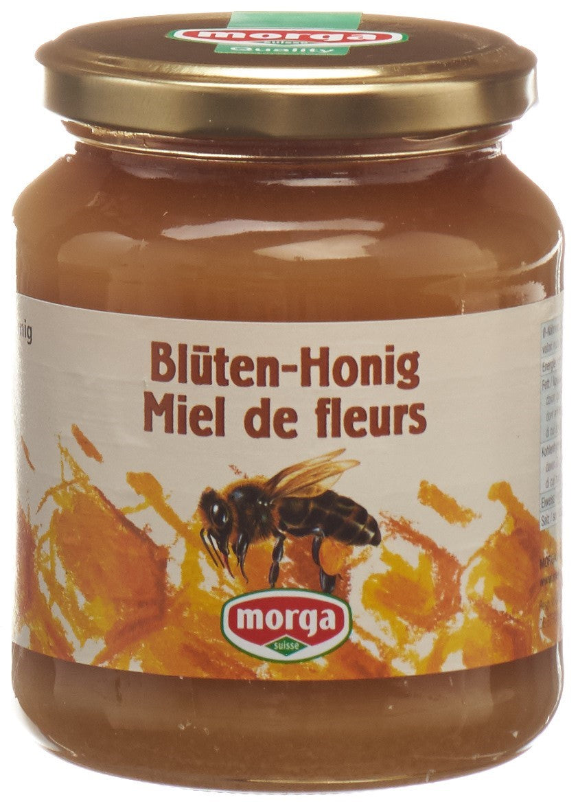 MORGA Blüten Honig Ausland Glas 500 g