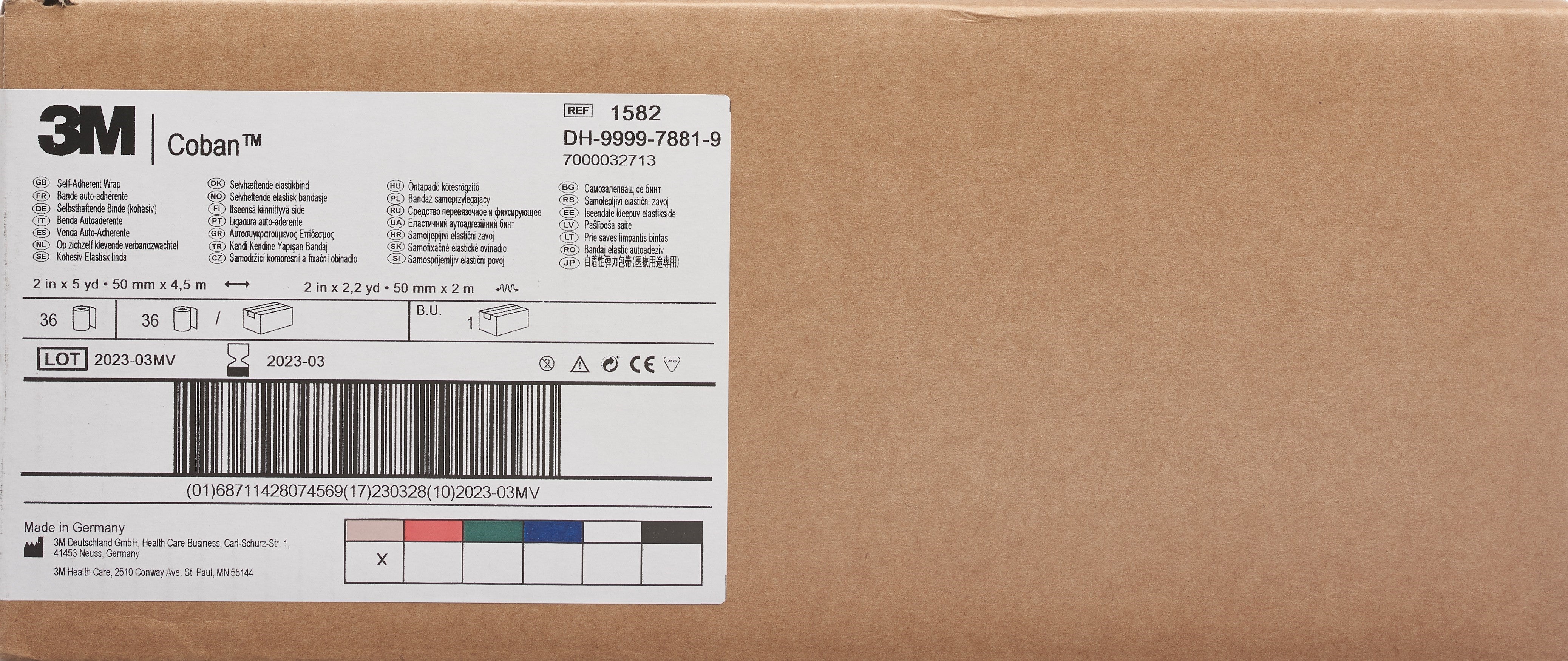 3M COBAN Elast Binde 5.1cmx4.57m hf 36 Stk