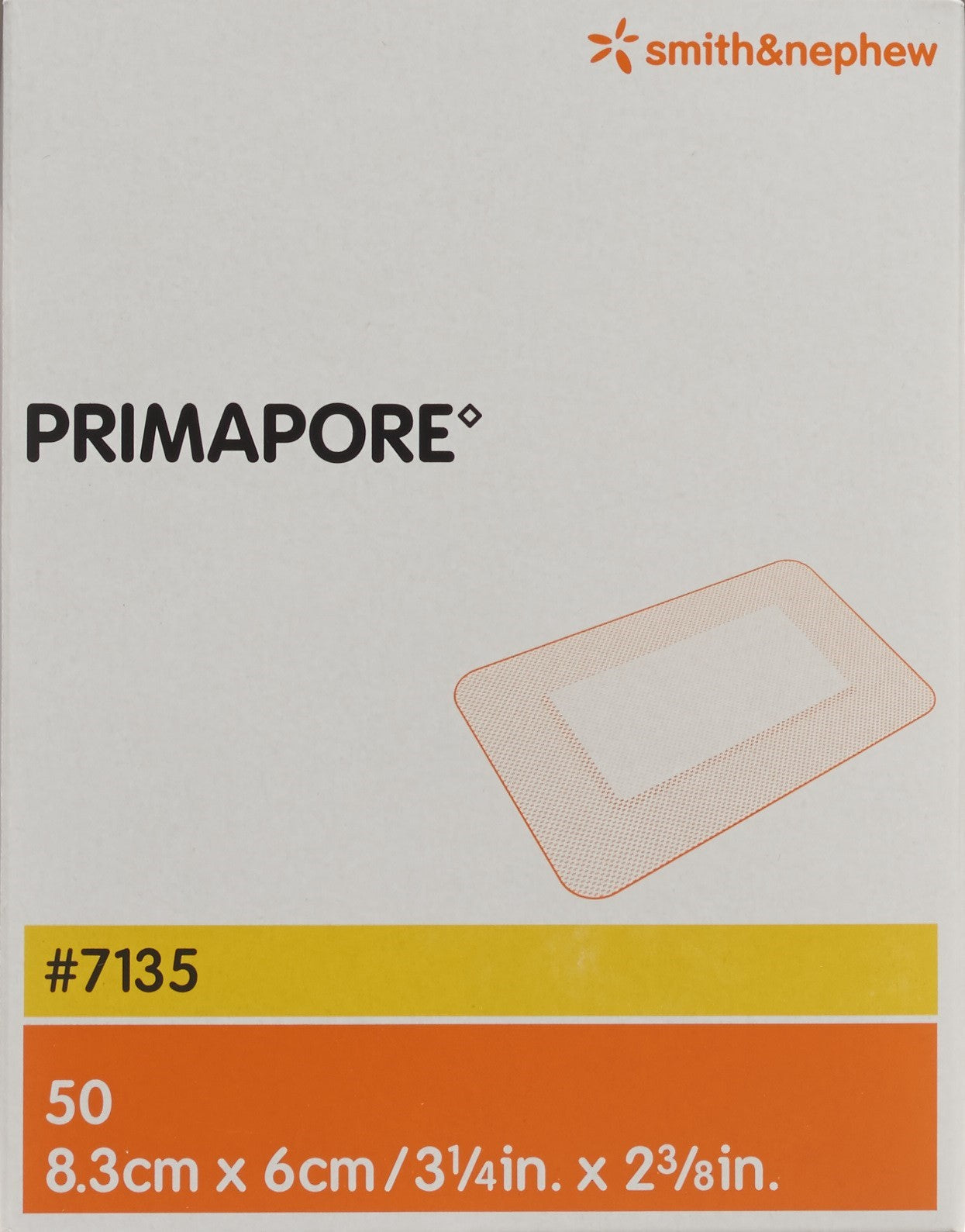 PRIMAPORE Wundverband 8.3x6cm steril 50 Stk