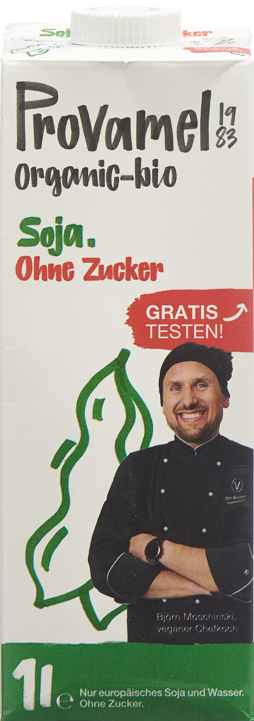 PROVAMEL BIO Soja Drink Natural o Zucker 1 lt