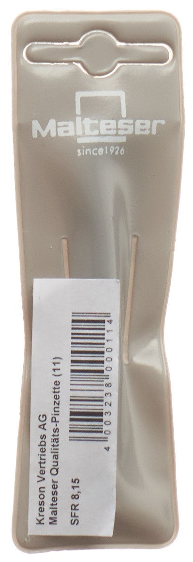 MALTESER Pinzette Ni schräg 8cm No 11