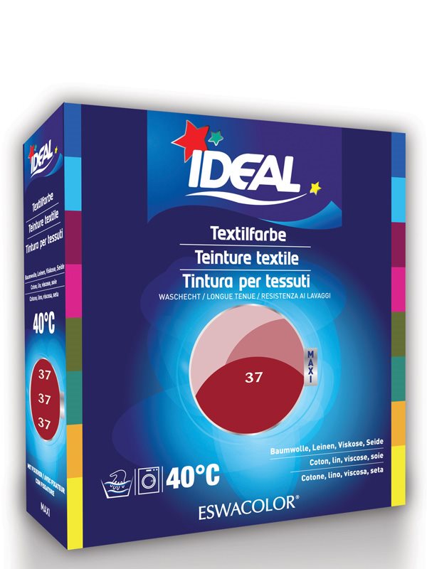 IDEAL MAXI Baumwolle Color No37 hermesrot