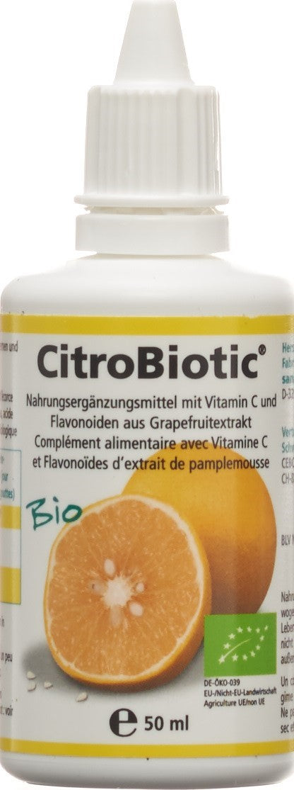 CITROBIOTIC Grapefruitkern Extrakt Bio 50 ml