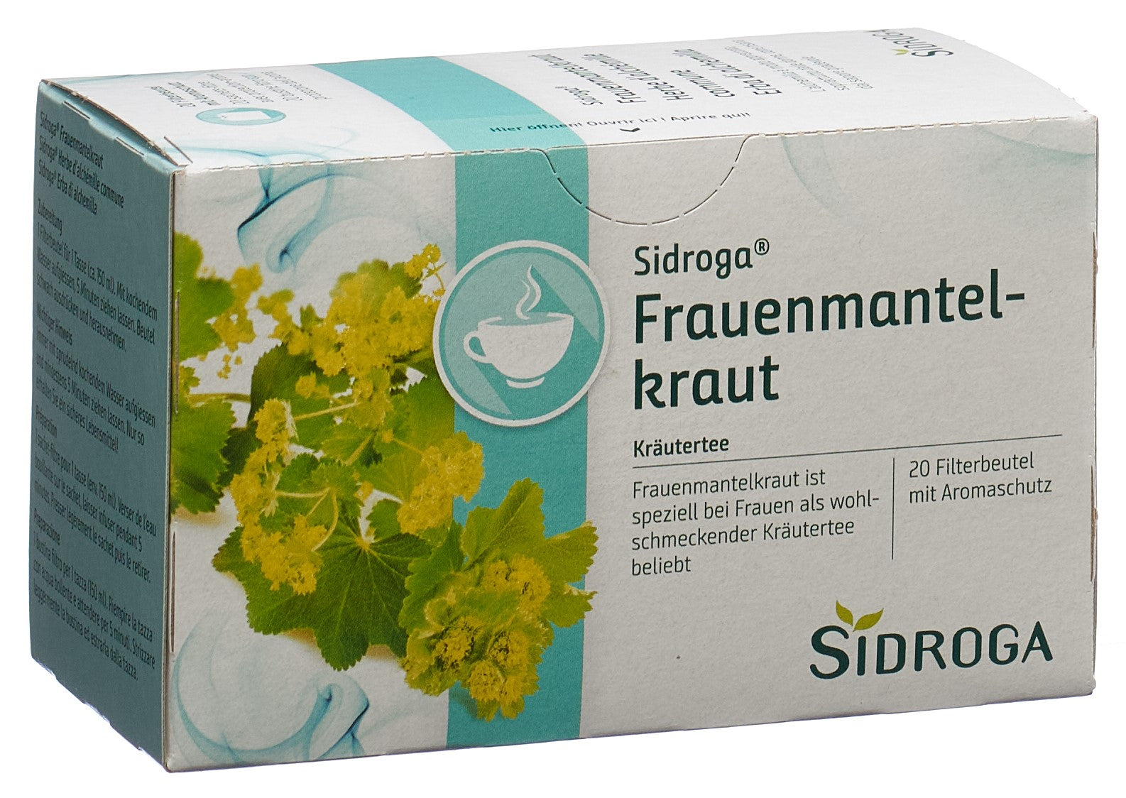 SIDROGA Frauenmantelkraut 20 Btl 1 g