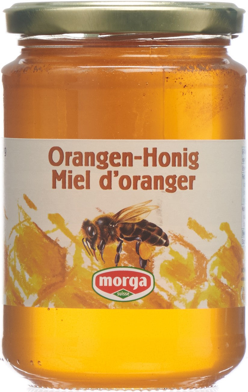 MORGA Orangen Honig Glas 500 g