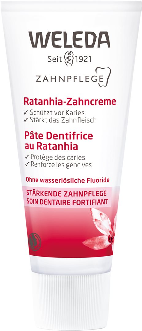 WELEDA Ratanhia-Zahncreme Tb 75 ml