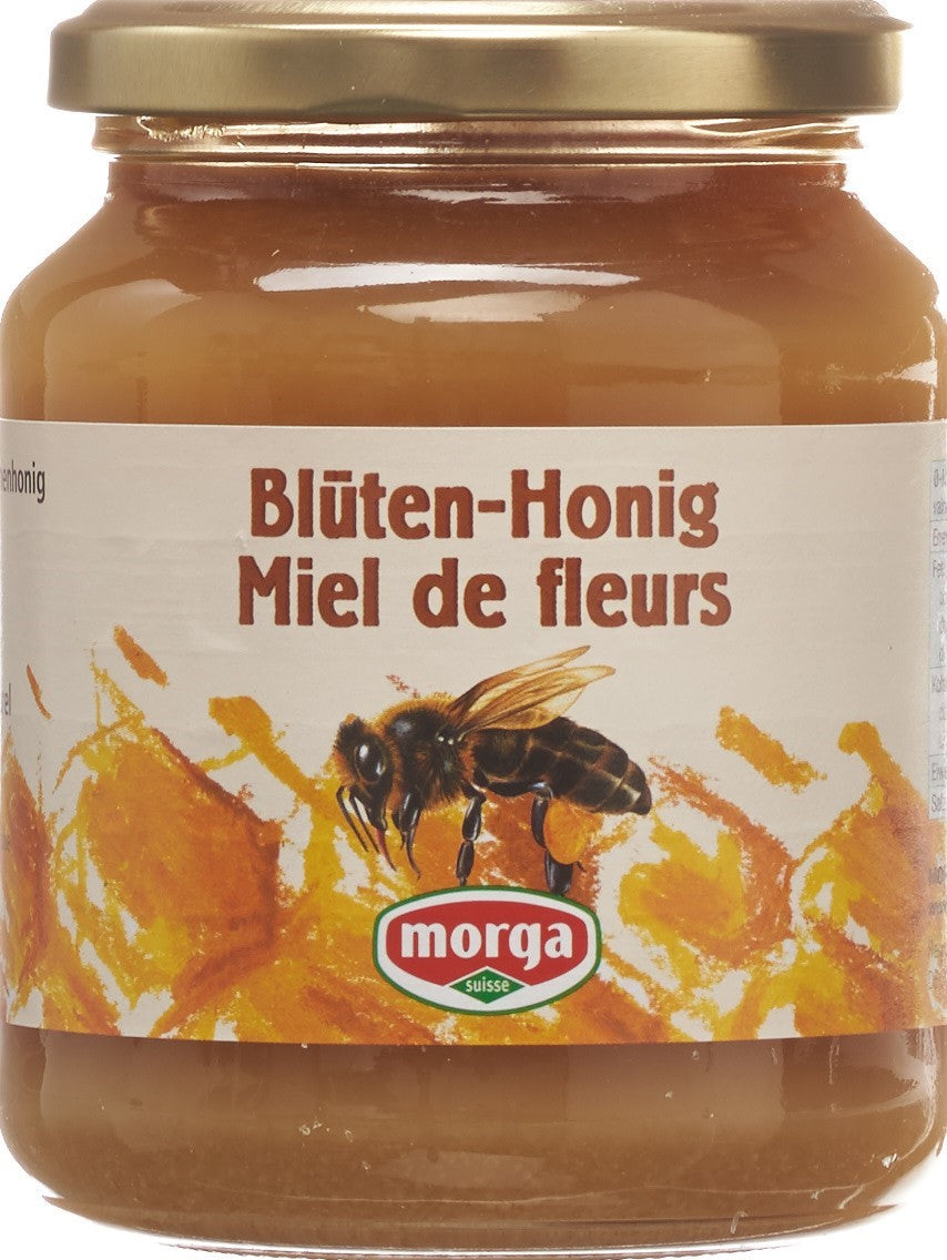 MORGA Blüten Honig Ausland Glas 500 g