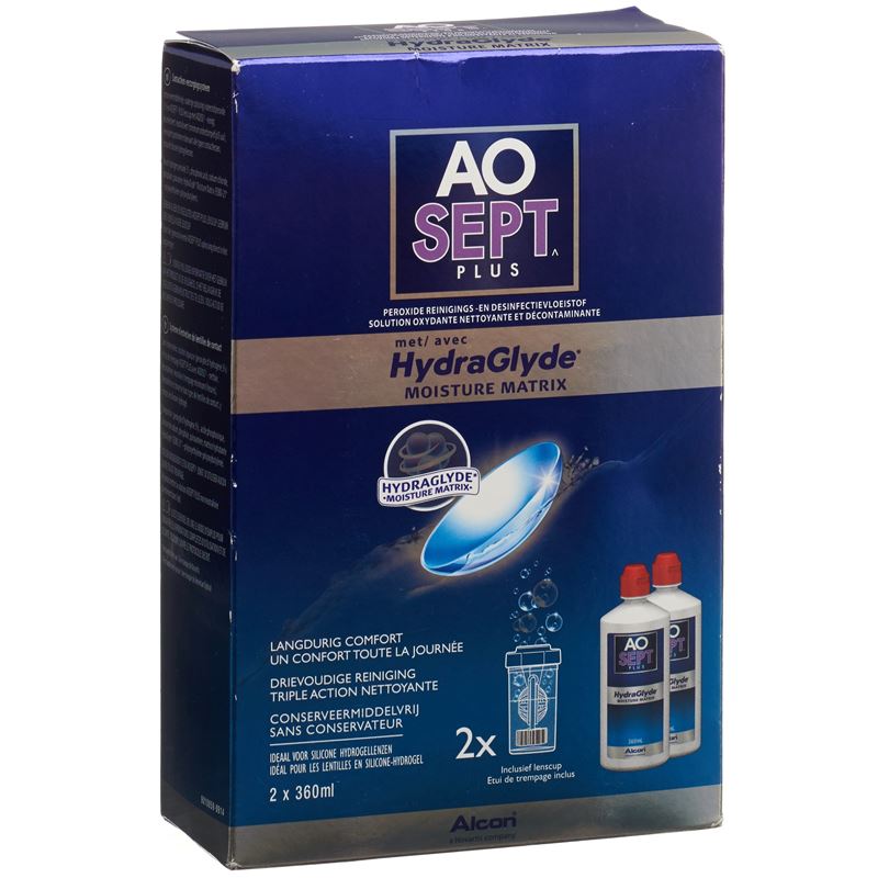 AOSEPT PLUS liq mit HydraGlyde 2 x 360 ml