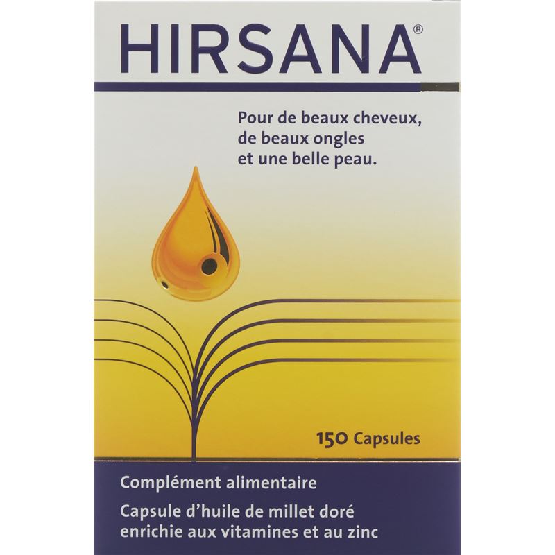 HIRSANA Goldhirse-Öl-Kapseln 150 Stk