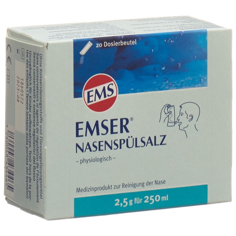 EMSER Nasenspülsalz 20 Btl 2.5 g