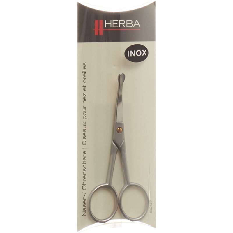HERBA Nasen und Ohrenschere Inox