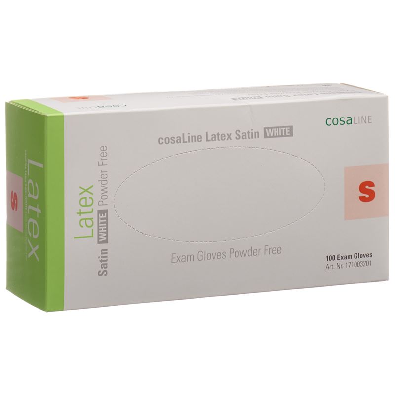 COSALINE UHS S Latex Sat weiss puderf 100 Stk