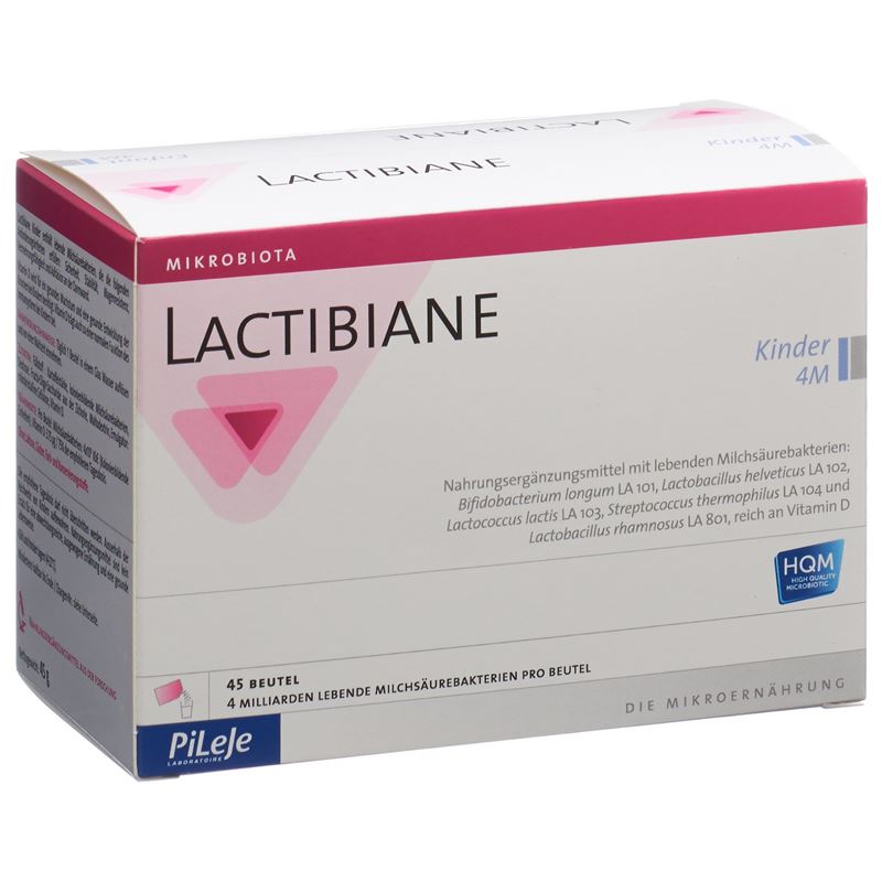 LACTIBIANE Kinder 4M Btl 45 Stk