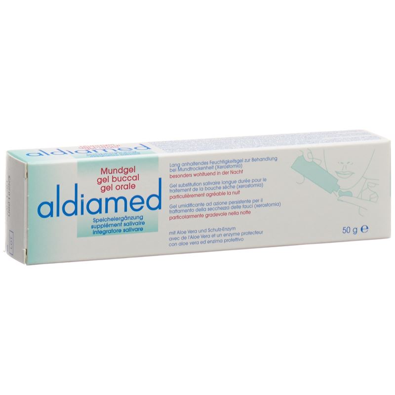 ALDIAMED Mundgel und Speichelergänzung Tb 50 g