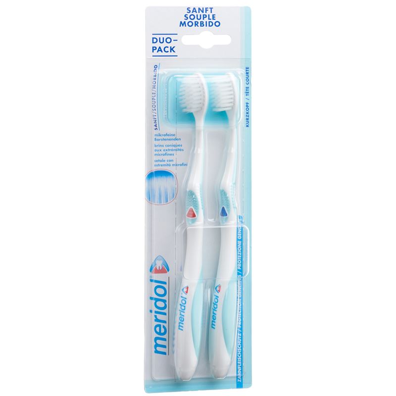 MERIDOL Zahnbürste Sanft Duo
