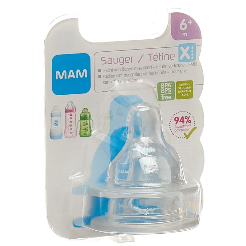 MAM Sauger X 6+m 2 Stk