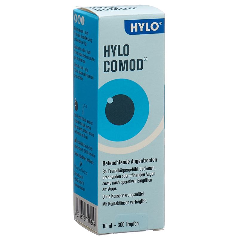 HYLO COMOD Gtt Opht Fl 10 ml