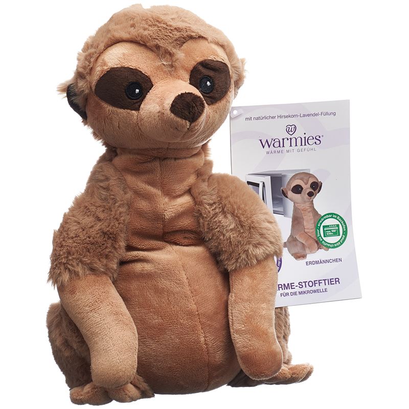 WARMIES Wärme-Stofftier Erdmännchen