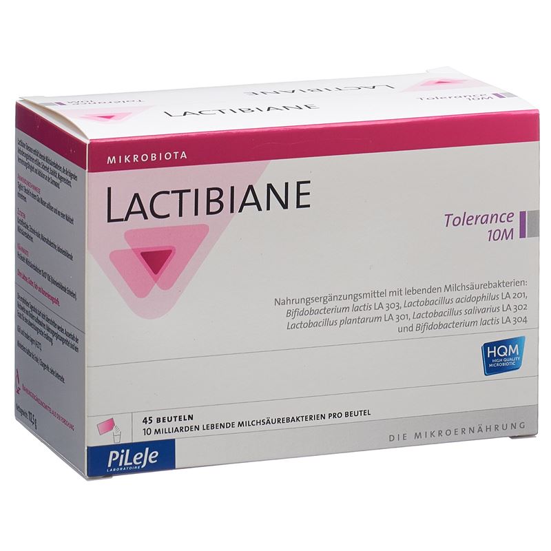 LACTIBIANE Tolerance 10M Btl 45 Stk