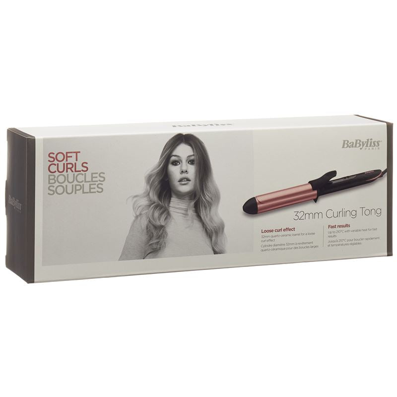 BABYLISS Lockenstab Rose Quartz 32mm