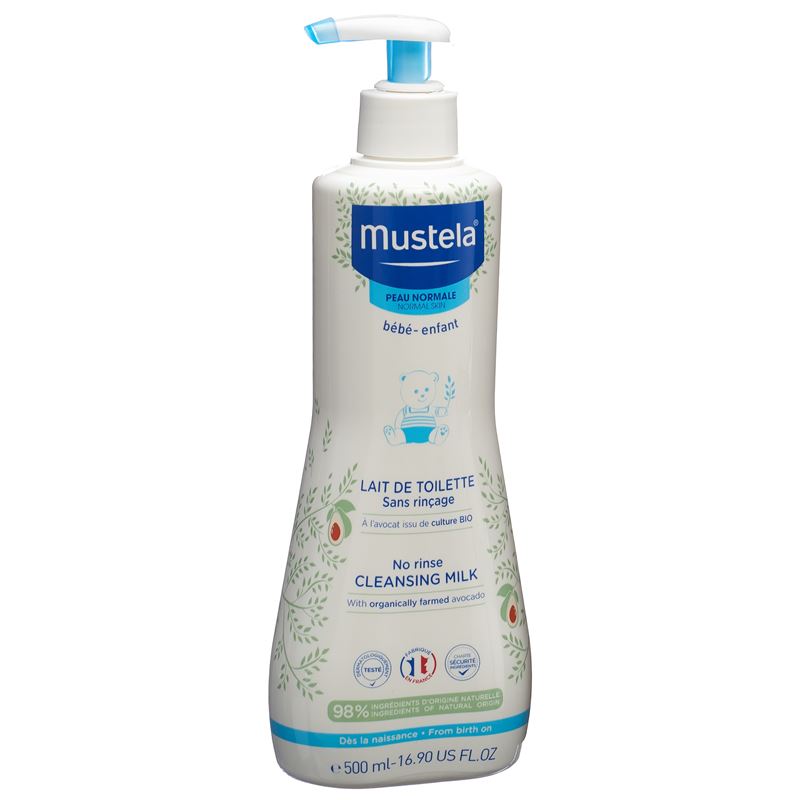 MUSTELA Reinigungsmilch norm Haut o Abspül 500 ml