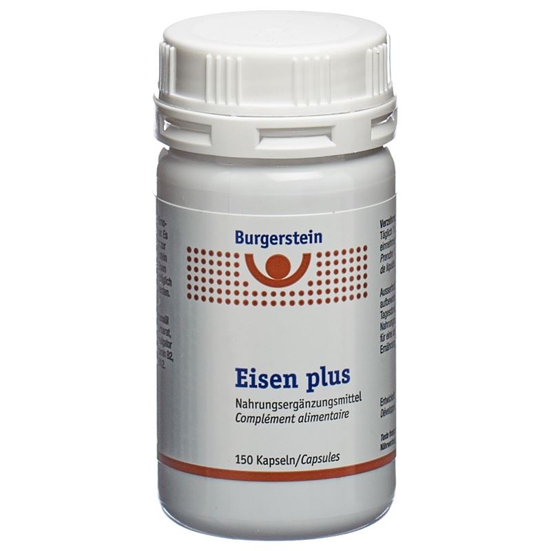 BURGERSTEIN Eisen plus Kaps Ds 150 Stk