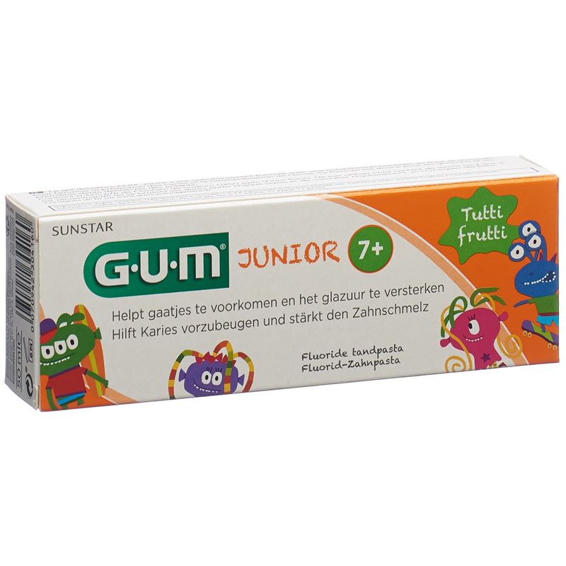 GUM SUNSTAR Junior Zahnpasta Tutti-Frutti 50 ml
