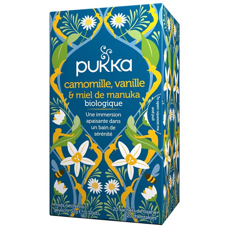 PUKKA Camom Vani&Miel Manuka Thé bio Btl 20 Stk