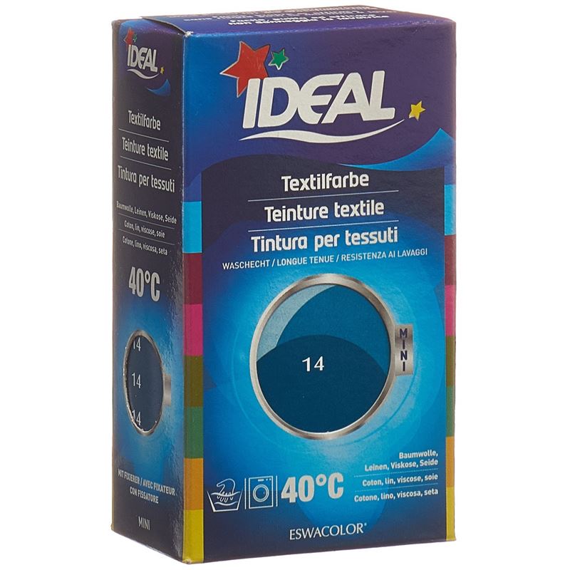IDEAL MINI Baumwolle Color No14 petrol